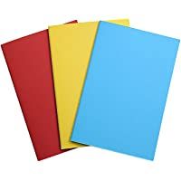 Wanderings A5 Inserciones de Papel Punteado de Colores para Cuaderno de Viajero - Set de 3 Libretas de Repuesto…